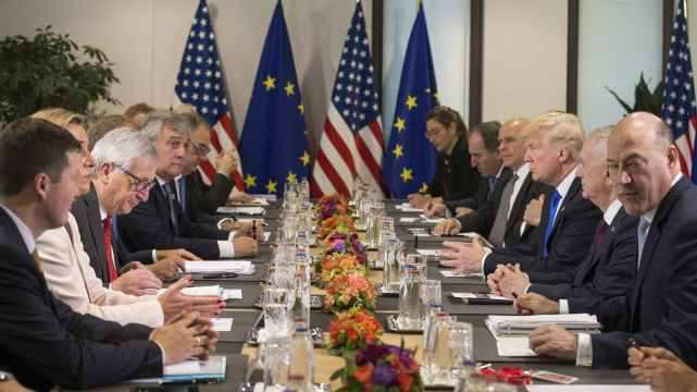 特朗普北约峰会“首秀” 美国与欧盟分歧犹存