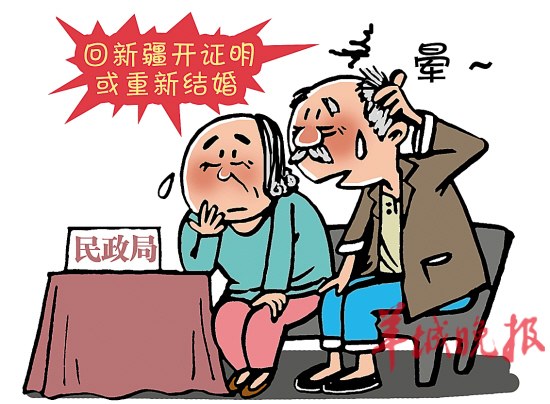 七旬夫妻遗失结婚证 贷款时要求开证明