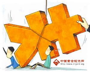 黄金如何交易：国际黄金危如累卵 今日金价恐进退维谷