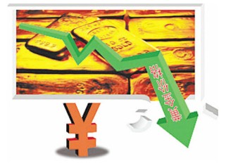 黄金股票：黄金价格应声下滑 续跌未跌完