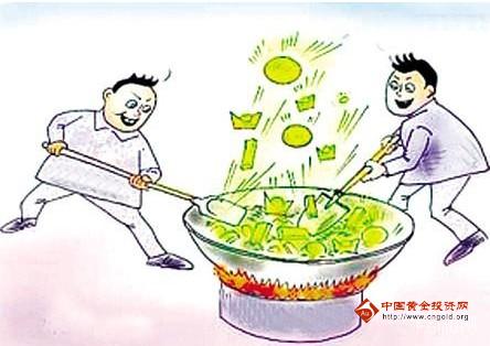 《线上黄金》今天金价博大反弹 纸黄金价格曝突破点