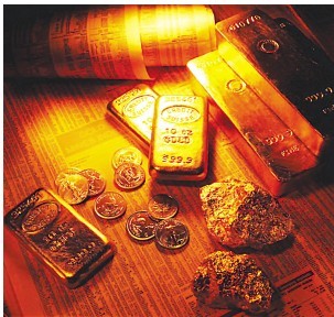 黄金价格突袭千三 暴涨行情气势如鸿
