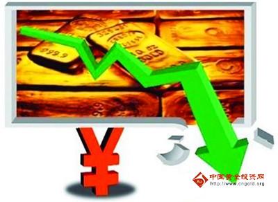 因市场做空力量聚集 黄金期货致命大跌