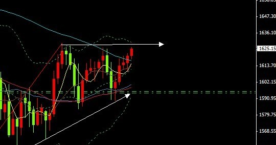 黄金走势：黄金价格高位盘整 谨防晚间大幅回落